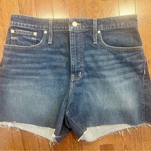 Madewell Blue Denim Shorts